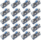 20 Pack LM2596 DC-DC Buck Converter Step Down Variable Volt Regulator Input 3.0-40V Output 1.5-35V Adjustable Voltage Regulator Electronic Voltage Stabilizer Power Supply Module