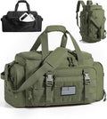 BAGSMART 4-IN-1 Gym Bag for Women Men, TSA Lightweight Duffle Bag for Travel with Shoe Compartment & Wet Pocket, 22L/30L/38L Tactical Backpack with 40oz Water Bottle Holder