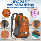 IGOLUMON Hiking Backpack 40L Packable Lightweight Camping Backpack Men Women Waterproof Hiking Daypack Outdoor Travel Daypack