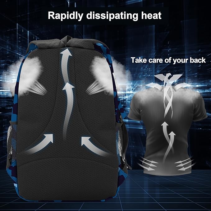 rickyh style Lightweight Elementary Durable Backpack Student Kids Waterproof Backpack