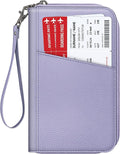 Fintie Family Passport Holder Wallet, RFID Blocking Travel Document Organizer Clutch Bag Credit Cards Case Cover for Women Men