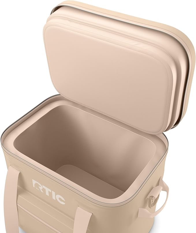 RTIC Ultra-Tough Soft Cooler Pro, Insulated, Waterproof, Leak Proof, Portable Floating Bag for Beverage, Drink, Lunch, Outdoor, Beach, Car, Camping, Picnic, Fishing, Boat
