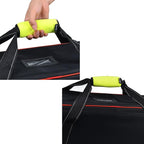 Cosmos 3 Pcs Comfort Neoprene Handle Wraps/Grip/Identifier for Travel Bag Luggage Suitcase (Fluorescent Yellow)
