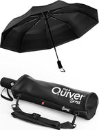 Repel Windproof Travel Umbrella - Compact & Withstands Winds up to 100MPH , Strongest Premium Auto Folding Umbrella for Rain and Sun - Durable, Light & Portable for Women & Men , Fits Backpack & Cars