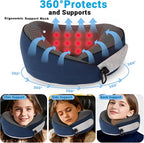 Travel Pillows for Airplanes,Neck Pillow for Traveling, Memory Foam Travel Pillows Neck Support Sleep for Long Flight,Suitable for Airplanes,Offices and Cars