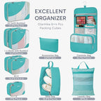 10 Set Packing Cubes for Travel, Gifts for Women Mom,Anti-Tearing Suitcase Organizer,OlarHike Vacation Essentials & Accessories for Cruise Ship