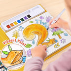 JoyCat Paint with Water Coloring Books for Toddlers, Watercolor Painting Sets for Kids Ages 3-5 4-8, Arts and Crafts Drawing Activities Toy Birthday Gifts for Boys Girls (Numbers)