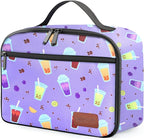 Lunch Box Kids, Insulated Lunch Bag for Women Men, Cooler Reusable Cute Lunch Containers for Boy & Girls, Adults Leak Proof Large Lunch Tote Bags for School, Work, Travel, Picnic Outdoor and Beach