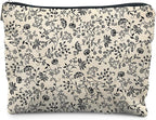 Vintage Halloween Makeup Bag, Halloween Gifts for Women Her Girlfriend, Halloween Pumpkins with the Wine Cosmetic Bags Toiletry Bag for Women, Horror Makeup Bag