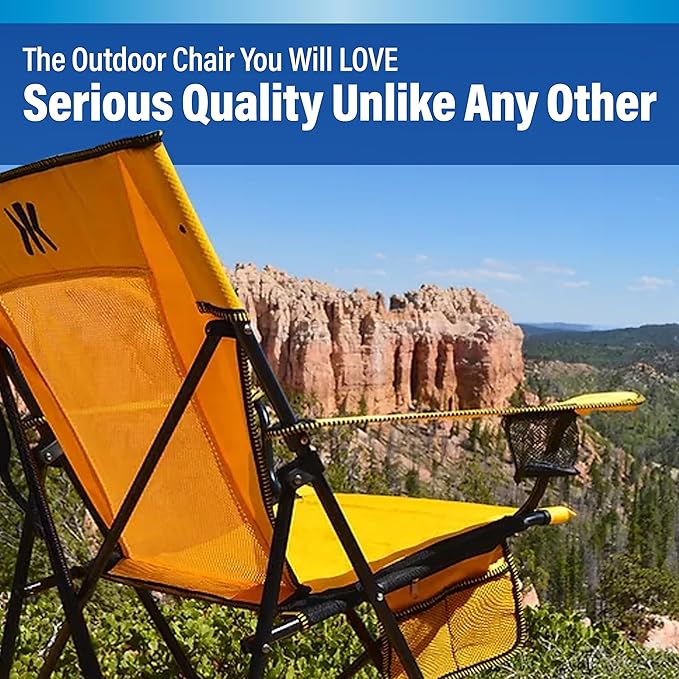 Kijaro Dual Lock Chair Color: Victoria Desert Orange