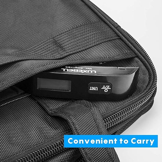 Luxebell Luggage Scale Portable Handheld Digital Suitcase Weight 110lbs Airplane Travel Essentials Gift LCD Backlight Temperature Sensor