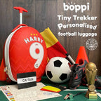 boppi - Children's Suitcase - Tiny Trekker Children's Trolley Suitcase - Boys & Girls Suitcase - Suitable as Cabin Luggage - 17 L