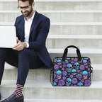 MNSRUU Laptop Bag for 15.6 inch Black Gothic Bats