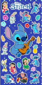 Disney Stitch Picnic Blanket and Pillow Set - Bundle Picnic Blanket, Pillow, Stickers, More | Lilo and Stitch Travel Accessories for Kids