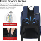 MAXTOP Deep Storage Laptop Backpack Business Anti-theft Backpacks[Water Resistant] Work College Business Travel Computer Backpack for Men Women Fits up to 16" Notebook