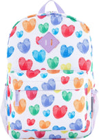 Travelers Club 5 Piece Kids' Luggage Set, Thumbprint Heart