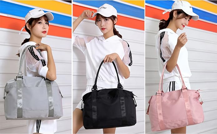 Women Tote Bag Travel Duffel Bag Carry On Luggage Bag Sports Gym Bag