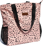 Original Floral Water Resistant Large Tote Bag Shoulder Bag for Gym Beach Travel Daily Bags Upgraded