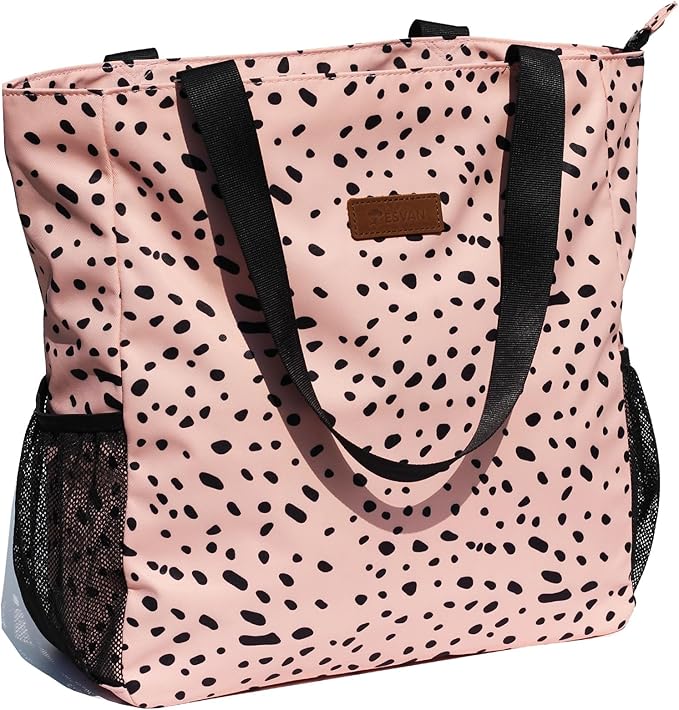 Original Floral Water Resistant Large Tote Bag Shoulder Bag for Gym Beach Travel Daily Bags Upgraded