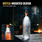 3-Pack Rechargeable LED Camping Lanterns, Mini Tent Light with 10 Modes & Hanging Clip, IPX5 Waterproof Small Outdoor Ambient Lighting for Hiking, Emergency, Fishing (Mixed Colors