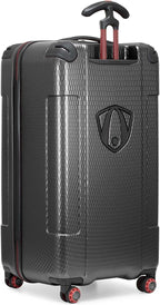 Traveler's Choice Maxporter II Polycarbonate Hardside Trunk with Spinner Wheels, Gray, 31-Inch Large Trunk