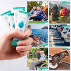 Lemon Portable Toilet Gel, Poo Gel for Potty, Camping Toilet Powder for Bucket, Eco Absorbent Gelling, Portable Urine Packets for Outdoor Recreation Suppliess(30)