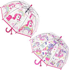 Kids Clear Umbrella for Rain Dome Bubble Umbrellas Windproof for Kids Boys and Girls