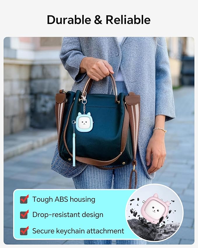 Personal Safety Alarm, VIGOROAD 2 Pack Loud 130dB Siren Emergency Panic Alarm with LED Light, Easy Pull Pin Keychain Self-Defense Security Alarm for Women, Seniors, Kids