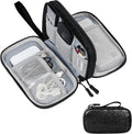 Skycase Electronic Organizer Travel Case - Waterproof Travel Cord Pouches for Organization, Cable Organizer, All-in-One Double Layers Storage Bag for Accessories, Charger, Cable - Medium