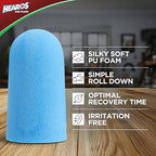HEAROS Xtreme Protection Foam Ear Plugs, 33dB NRR 33, 200 Pairs (Blue)