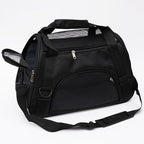 MuchL Pet Carrier Soft-Sided Carriers for Cat Carriers Dog Carrier for Small Medium Cats Dogs Puppies Pet Carrier Airline Approved Cat Dog Pet Travel Carrier (Small, Black)