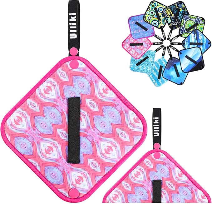 ULLIKI Pee Cloth for Women, Reusable Pee Rag Hiking Camping, Reusable Absorbent Toilet Paper Washable, Outdoor Pee Pad Travel Camping Backpacking Essentials for Women