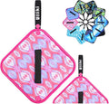 ULLIKI Pee Cloth for Women, Reusable Pee Rag Hiking Camping, Reusable Absorbent Toilet Paper Washable, Outdoor Pee Pad Travel Camping Backpacking Essentials for Women