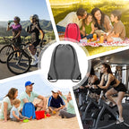 Grneric Drawstring Bags 42 Pcs Drawstring Backpack Bulk String Backpack Cinch Bag Sackpack for Men Women Gym (Gray)