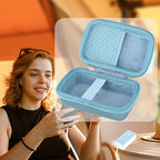 khanka Hard Case Replacement for Anker 3-in-1 Power Bank USB C Charger Block,10,000mAh 10k Portable Charger,Case only. (Blue)