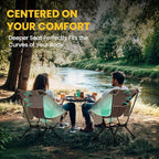 Overmont Ultralight Portable Camping Chair- Lightweight Folding Backpacking Chair, Support up to 330Lbs Compact Beach Chair for Adults with Carry Bag for Backpack Hiking Fishing Outdoor Camp Travel