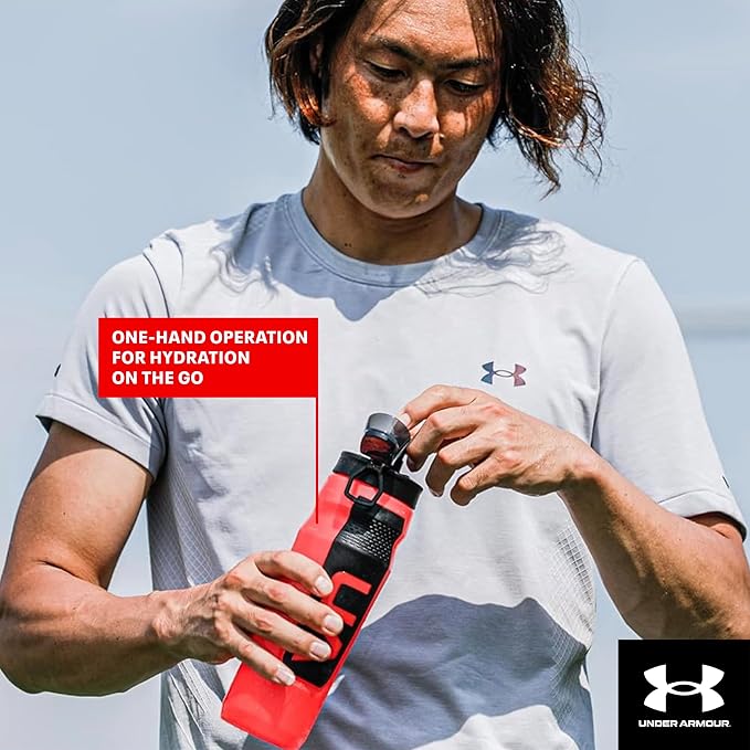 Under Armour 32oz Playmaker Squeeze Water Bottle | Squeeze