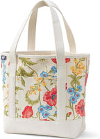 Lands' End Open Top Canvas Tote Bag