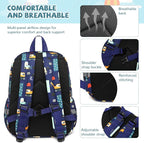 mygreen Toddler Backpack, Kids Backpack for Boys and Girls with Chest Strap | with Chest Strap