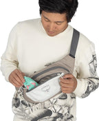 Osprey Daylite Waist Pack - Fanny Pack with Crossbody Shoulder Carry Option - Lightweight Hip Bag