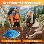 Portable Toilet Gel, Poo Powder for Portable Toilet, Camping Toilet Gel, Pee Powder, Portable Toilet Powder for Outdoor Camping and Hiking Toilet Gel Powder