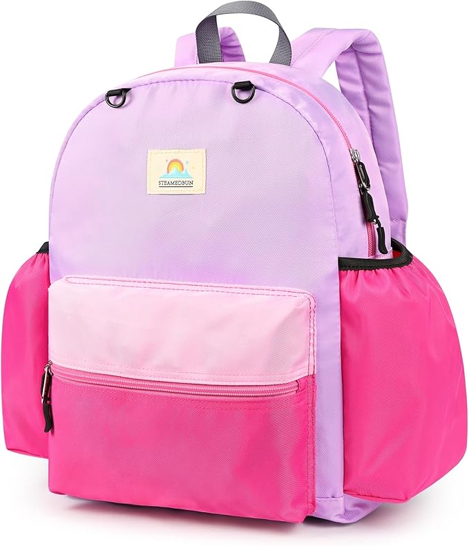 STEAMEDBUN Kids Backpack for Girls 6-8: Toddler Backpack for Preschool Kindergarten - Girls Backpacks for Elementary 4-6