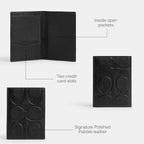 Passport Case in Natural Full-Grain Leather