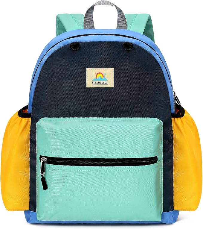 STEAMEDBUN Kids Backpack for Boys 6-8: Toddler Backpack for Preschool Kindergarten - Boys Backpacks for Elementary 4-6