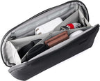 Peak Design Small Tech Pouch, Midnight, Electronics Organizer for Travel or Everyday Carry, Origami-Style Storage, Cable Pass-Through, Weatherproof Recycled Nylon, Gear Carry Bag for Men and Women