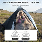 Naturehike Cloud Up Tent, Lightweight Backpacking Tents, Waterproof Ultralight Tent for Camping Hiking Backpacking