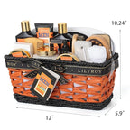 26 Pcs Bath and Body Gift Basket Set for Men Fathers Day Gifts - Spa Gift Set for Valentines Day with Shower Gel | Luxury Gifts Sets for Christmas Gifts, Birthday Gift, Gift for Dad