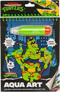 Teenage Mutant Ninja Turtles® Aqua Art, Great Kids Ninja Turtles Toys, TMNT Mess Free Coloring for Toddlers Paint with Water Books for Kids, Toddler Car Activities & Travel Toys, Water Painting Book