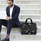 MNSRUU Laptop Bag for 15.6 inch Black Gothic Bats