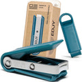 EDJY Fingernail Cutter - Precision Stainless Steel Nail Cutter for Fingernails | Sharp Blade, Ergonomic Design, Durable & Rust-Resistant | Ideal for Men and Women | EDJY Blue